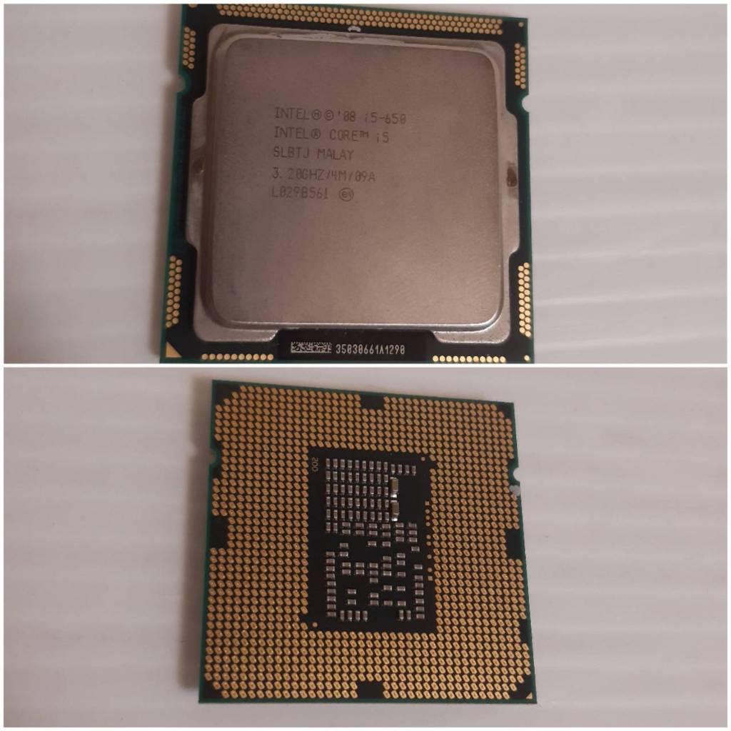 Intel 良品 CPU i5-650 1156腳位 檢測功能正常才出貨 | 蝦皮購物