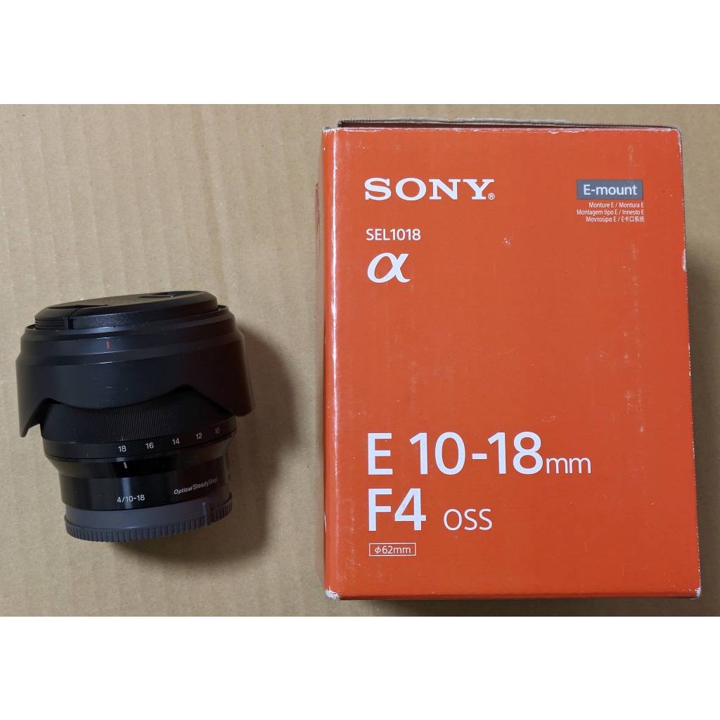SEL1018 Sony APS-C防手震超廣角變焦鏡頭E接環10-18mm F4 OSS | 蝦皮購物