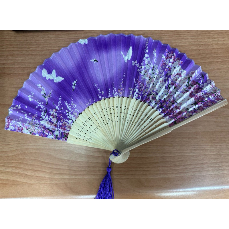 扇子 真絲絹扇 蝴蝶 櫻花 日式折扇 日本 紫色 和服道具 木扇 竹扇 禮品扇 （全新台北現貨） | 蝦皮購物