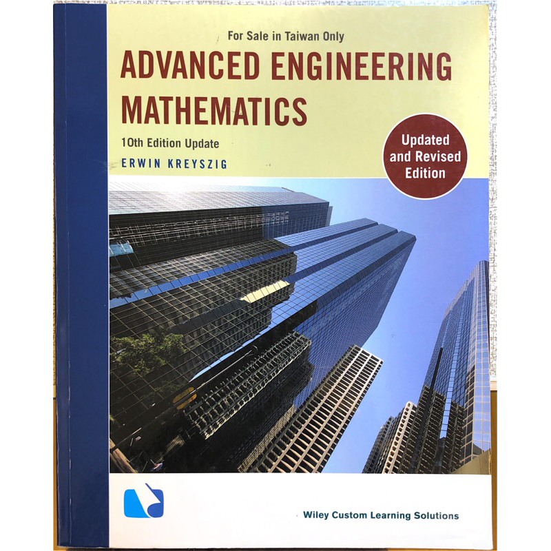 [大學教科書]Advanced Engineering Mathematics 10/e Update | 蝦皮購物