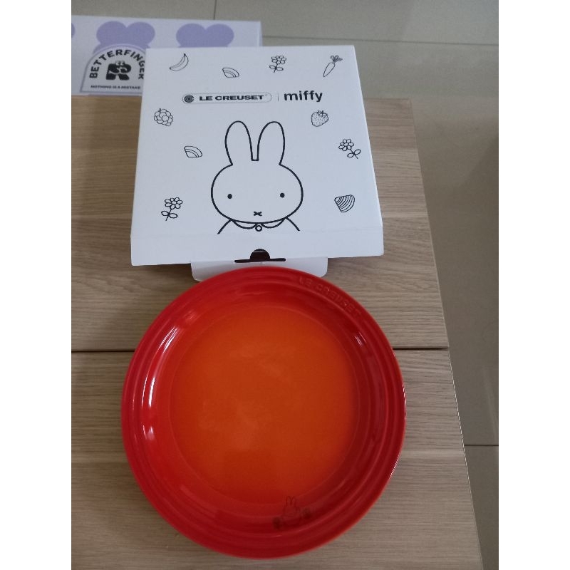 Couvercle Le Creuset Miffy Cotton - Fonte émaillée Blanc - 22cm Forme Fleur