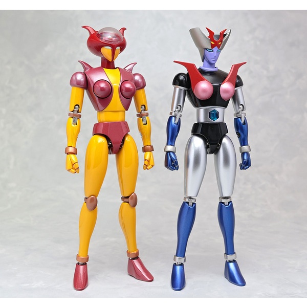 星矢TOY 超合金魂無敵鐵金剛GX-08R 木蘭號vs GX-09R 女金剛米涅 星矢TOY 超合金魂無敵鐵金剛GX-08R 木蘭號vs GX-09R 女金剛米涅