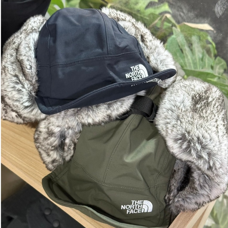 XENO} 全新正品THE NORTH FACE Frontier Cap 飛行帽帽子保暖再生尼龍