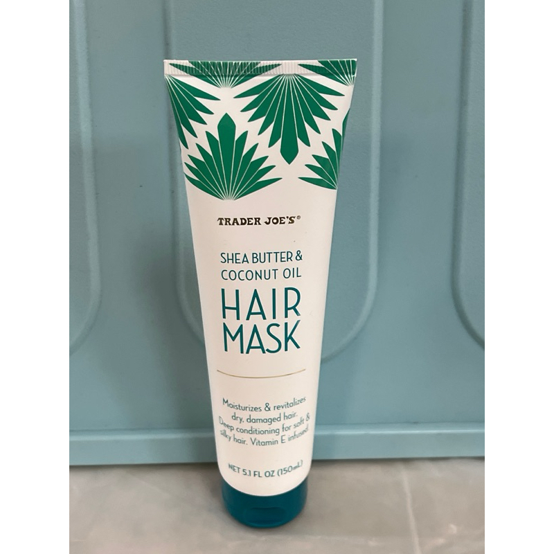 Trader Joe's Hair Mask 護髮系列乳木果油＋椰子油 護髮150ml 蝦皮購物