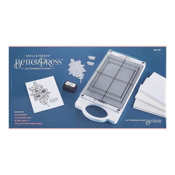 Spellbinders　BetterPress セット（未使用品） Spellbinders 活版印刷機BetterPress Letterpress System | 蝦皮購物