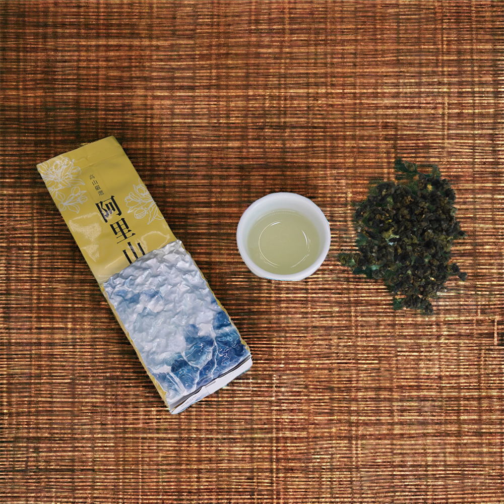 陶說】台灣阿里山金萱茶四兩裝150克烏龍茶清香天然奶香台茶12號