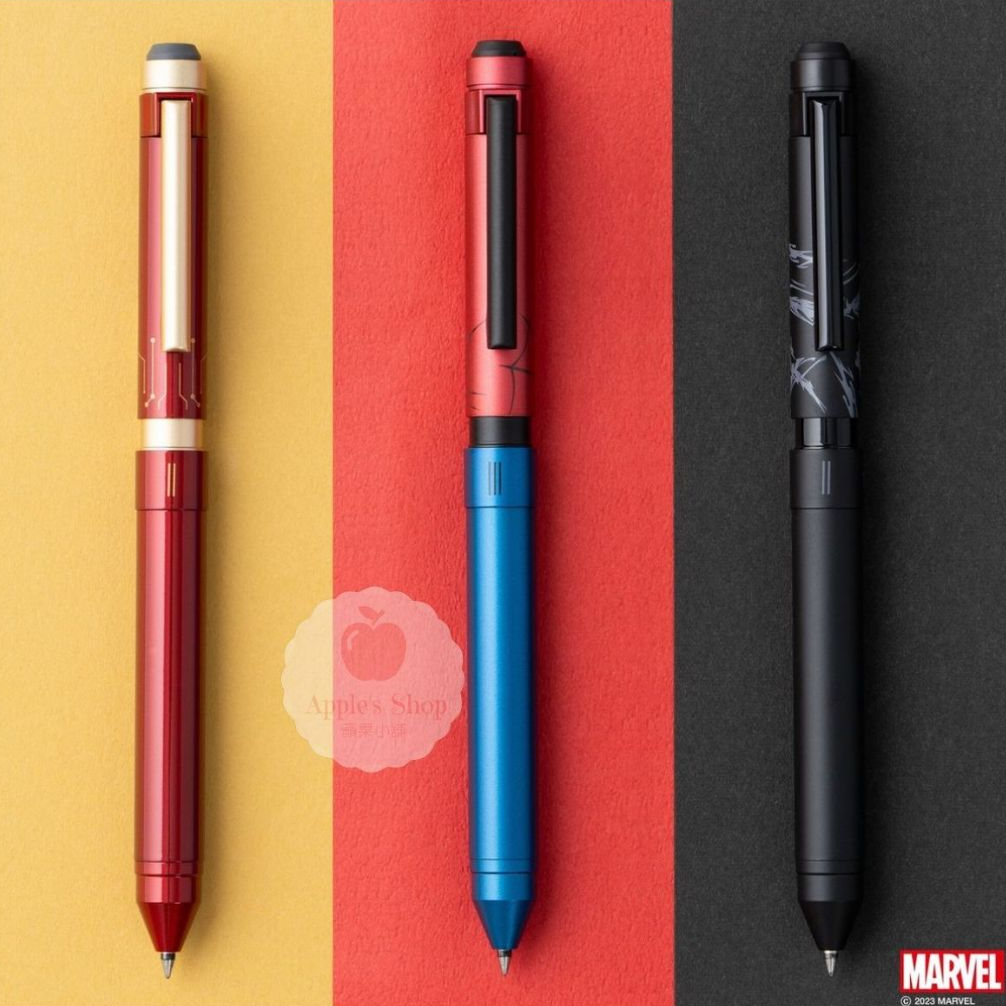 【Apple's shop】新品入荷 ZEBRA SHARBO X MARVEL漫威聯名限定機能筆套裝 | 蝦皮購物
