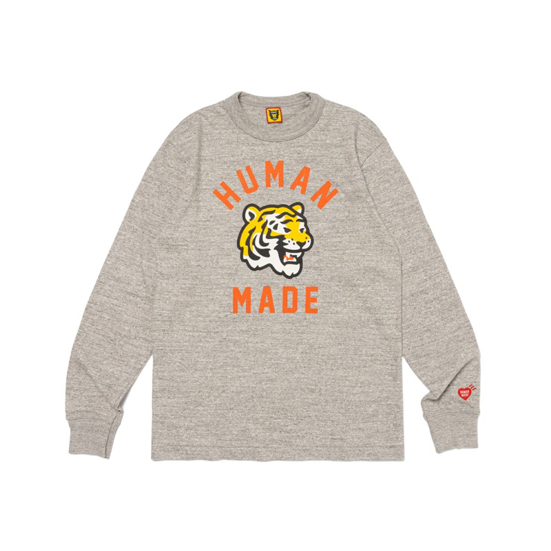 全新現貨HUMAN MADE 24SS GRAPHIC L/S T-SHIRT 老虎愛心薄長袖長