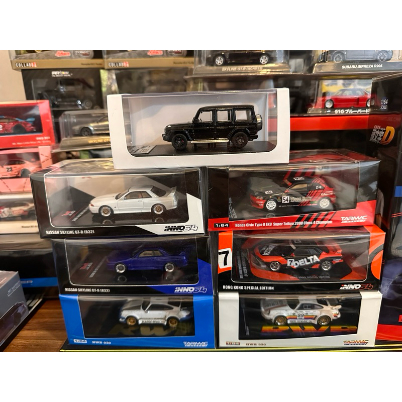 Tarmac Inno Porsche RWB 930 Nissan Gtr R32 Honda Civic EK9 | 蝦皮購物