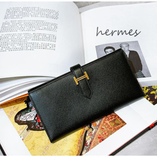 HERMES エルメス constance NOIR ブラックレザー 長財布 ブラック（黒）系 HERMES CONSTANCE(エルメス コンスタンス) 長