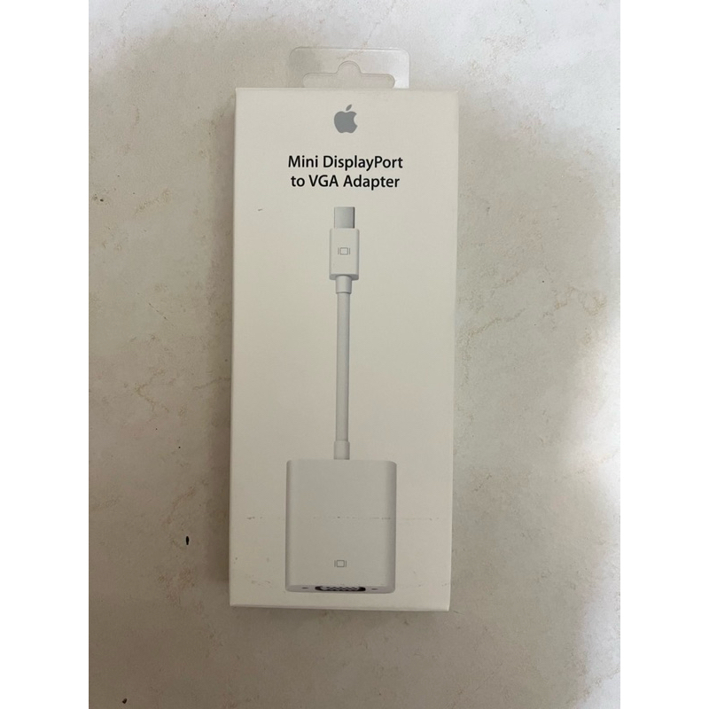 二手 Apple 原廠 Mini DisplayPort 對 VGA 轉接器 (A1307) | 蝦皮購物
