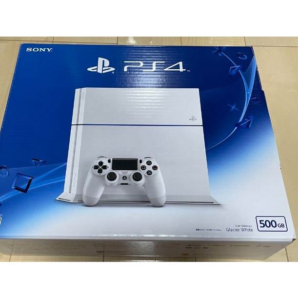 PS4 主機含原廠手把白色CUH-1200AB02 二手九成新500GB SSD 送一片遊戲