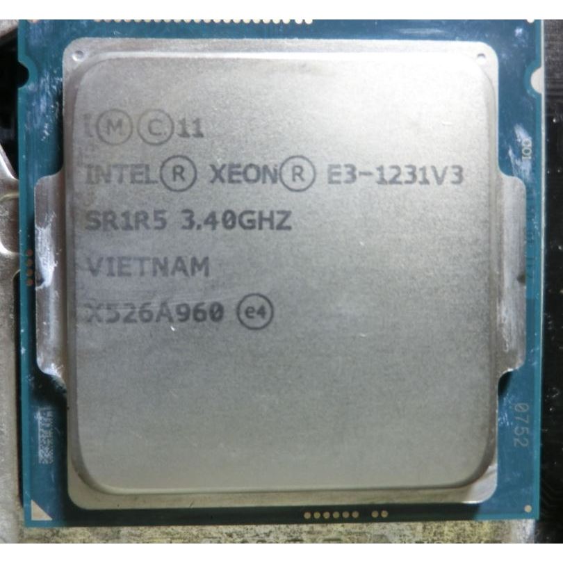 intel e3 1231 v3 cpu含原廠銅風扇 蝦皮購物