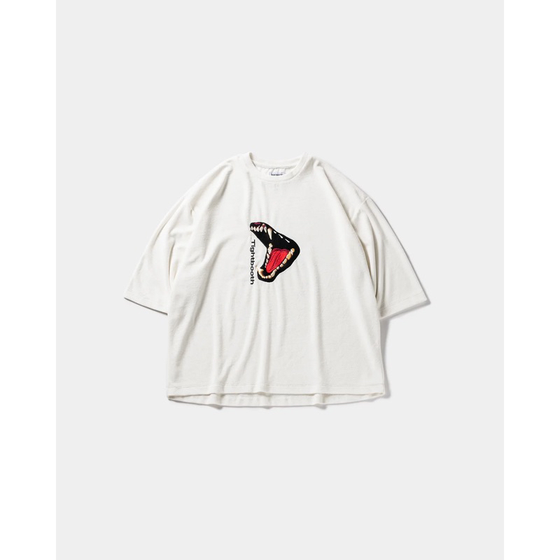 Tightbooth BITE VELOUR 3/4 SLEEVE TEE | 蝦皮購物