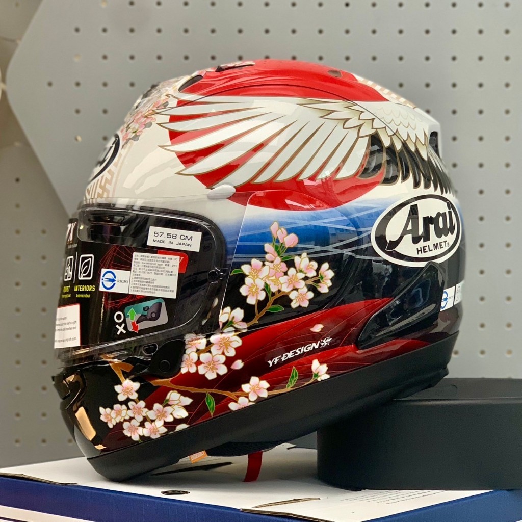 鶴天 鶴頭 稀少品 🇯🇵 ARAI RX7X TSUBASA 丹頂鶴🇯🇵 滿滿日式風格與極具視覺張力的 彫刻・オブジェ