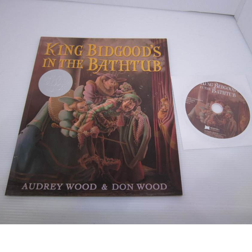 「二手書」(附CD) KING BIDGOOD'S IN THE BATHTUB 英文繪本 Audrey Wood 蝦皮購物