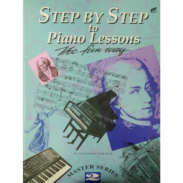 ╰☆美弦樂器☆╯STEP BY STEP Piano Lessons鋼琴樂譜 2-全新福利樂譜 | 蝦皮購物