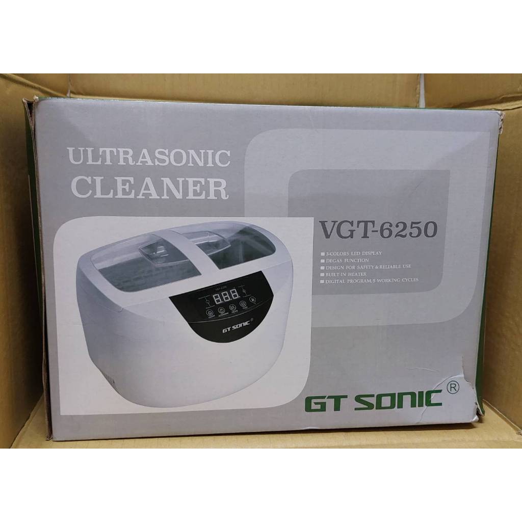 D-GT SONIC 超聲波清洗機 VGT-6250 | 蝦皮購物