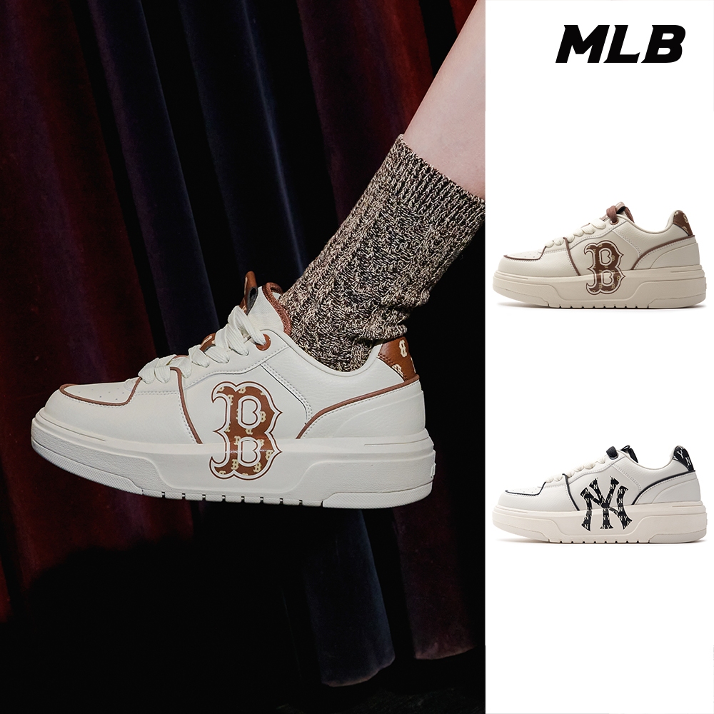 MLB MONOGRAM老爹鞋 學長鞋 Chunky Liner 紅襪/洋基(3ASXCLR3N兩色任選)【官方旗艦店】 | 蝦皮購物