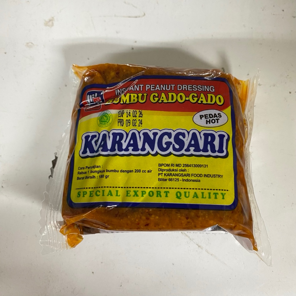【InDo Dapur】Bumbu gado gado（karangsari）180g | 蝦皮購物