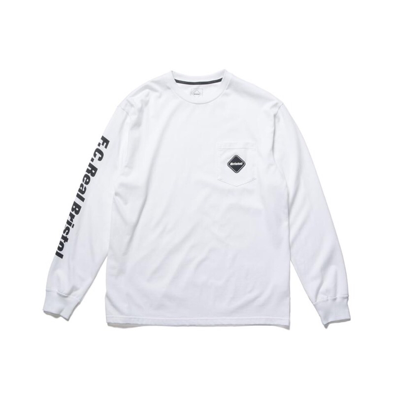 24SS F.C.R.B AUTHENTIC L/S TEAM POCKET TEE 全新正品FCRB | 蝦皮購物