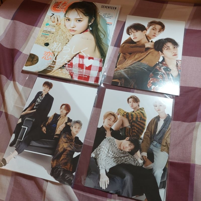 SEVENTEEN cancam 雜誌HMV 特典日本淨漢圓佑俊輝碩珉知秀順榮知勳明