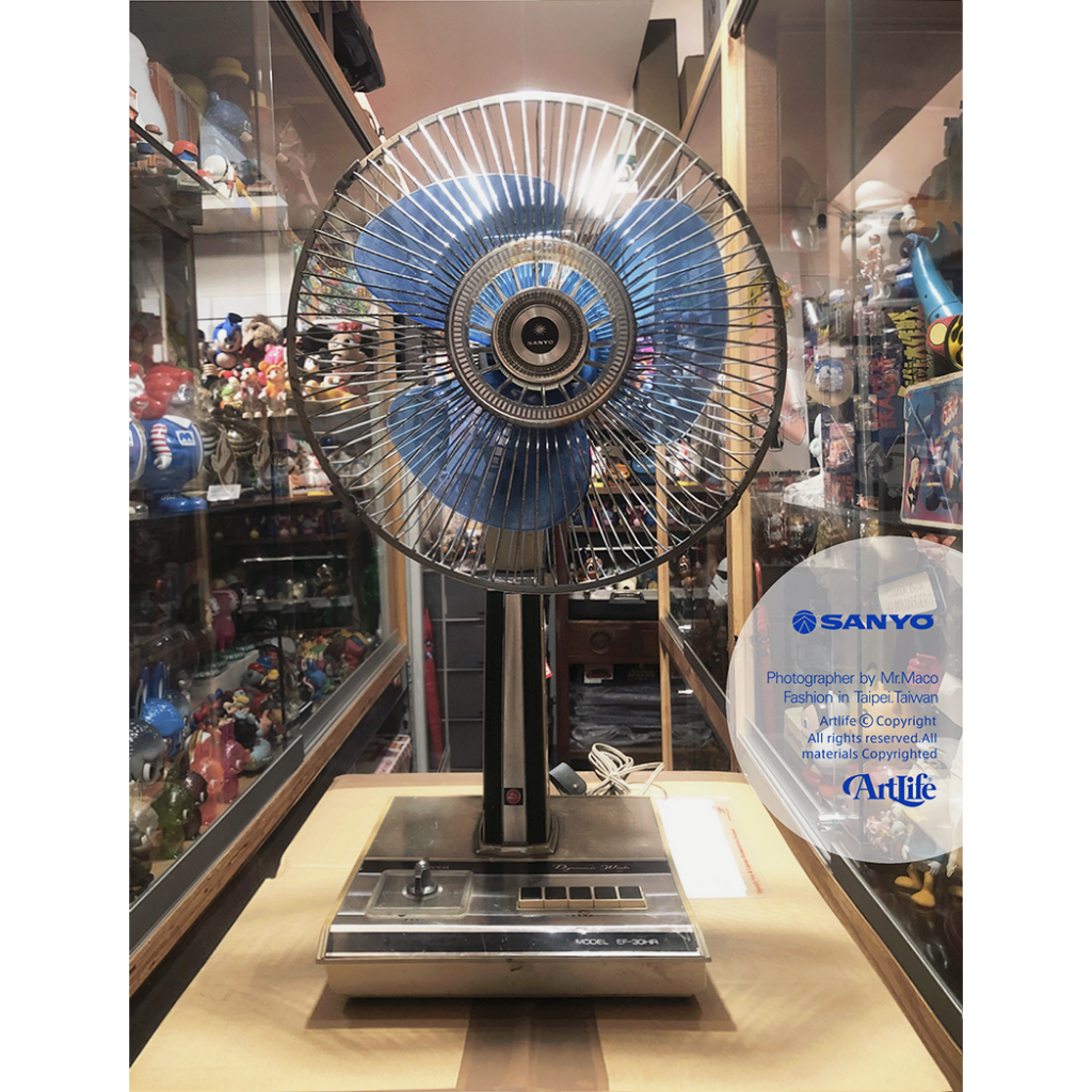 ArtLife @ SANYO サンヨー昭和家電卓上扇扇風機ジャンクEF-30HR 昭和レトロ電風扇| 蝦皮購物