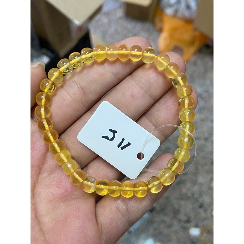 高貨😊 天然花珀單圈手鏈，血珀，蜜蠟，琥珀，藥珀手珠，金珀