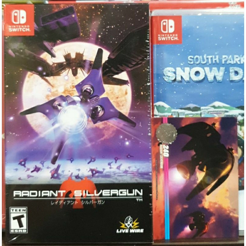 新品 Radiant Silvergun Switch 限定版 全新商品】NS Switch遊戲Radiant Silvergun 閃亮銀槍英文版LRG美版限定