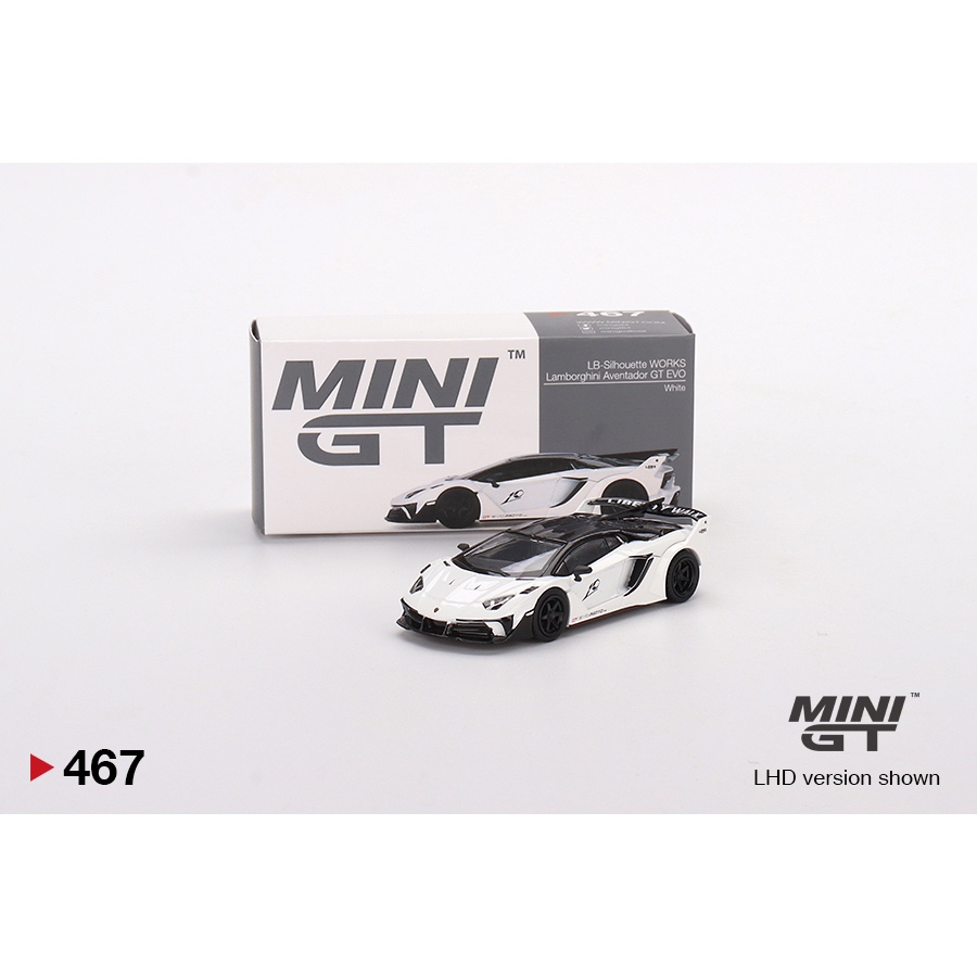 Mini Gt 467 LB-Silhouette WORKS Lamborghini Aventador GT EVO | 蝦皮購物