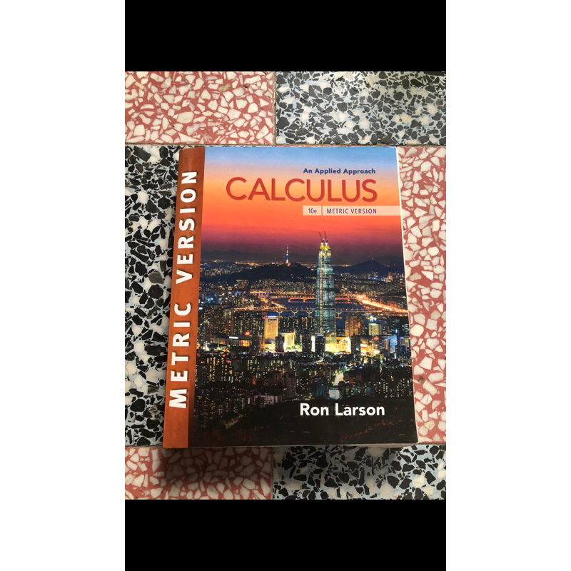 Calculus An applied approach（10th edition）Ron Larson | 蝦皮購物
