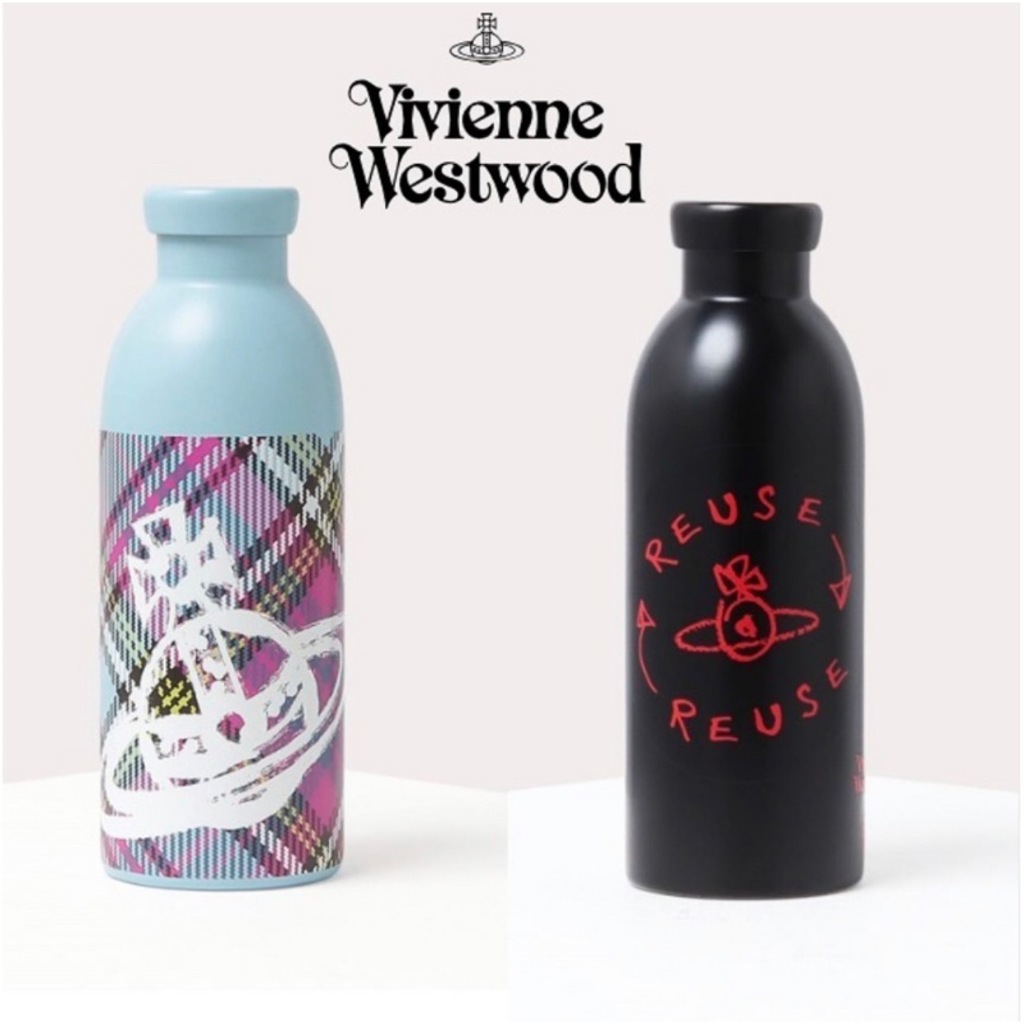 viviennewestwood×24BOTTLESチェック✽500ml ヴィヴィアン・ウエストウッド“タータンチェック×オーブ”の