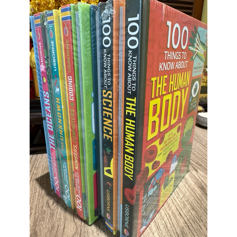 100 THINGS TO KNOW ABOUT 11冊セット　最新版　英語絵本 現貨Usborne 100 Things to Know About 11冊最新精裝版100大發現系列