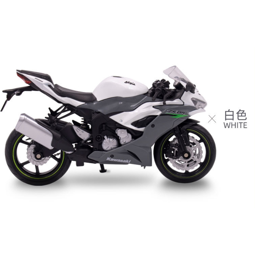 重機回送車　模型 Kawasaki Ninja ZX-6R 1:12模型車川崎忍者WSBK 重機跑車ZX6 | 蝦皮購物