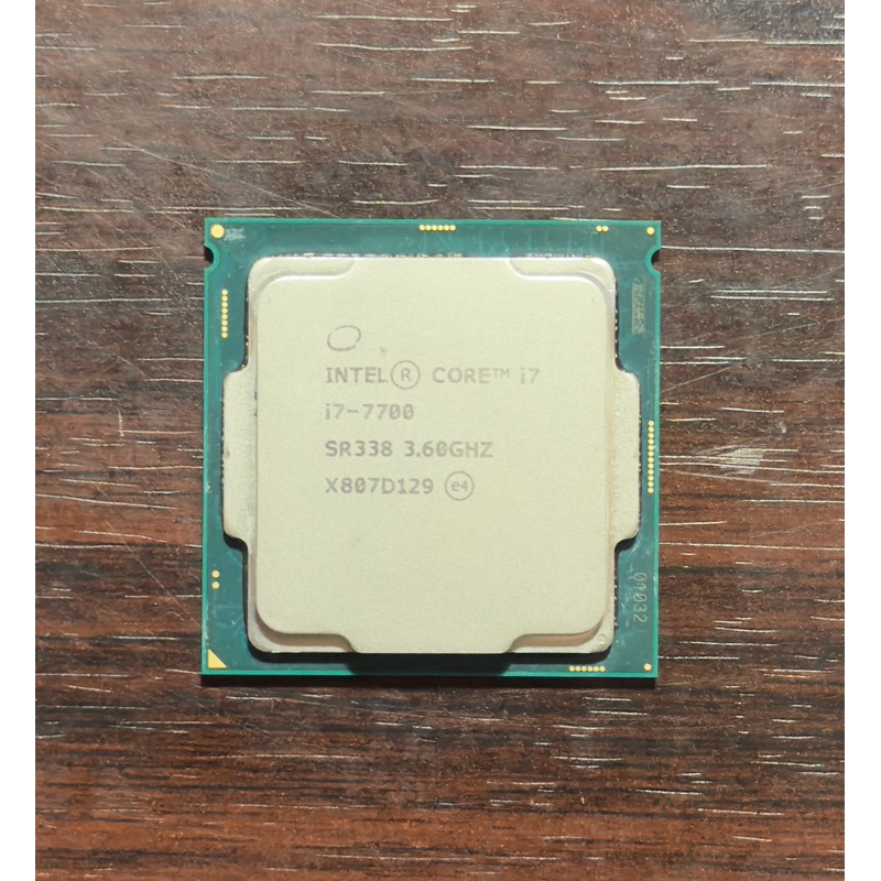 Intel i7 7700K i7 7700 3.60GHz 7代 CPU 1151 腳位 拆機良品 | 蝦皮購物