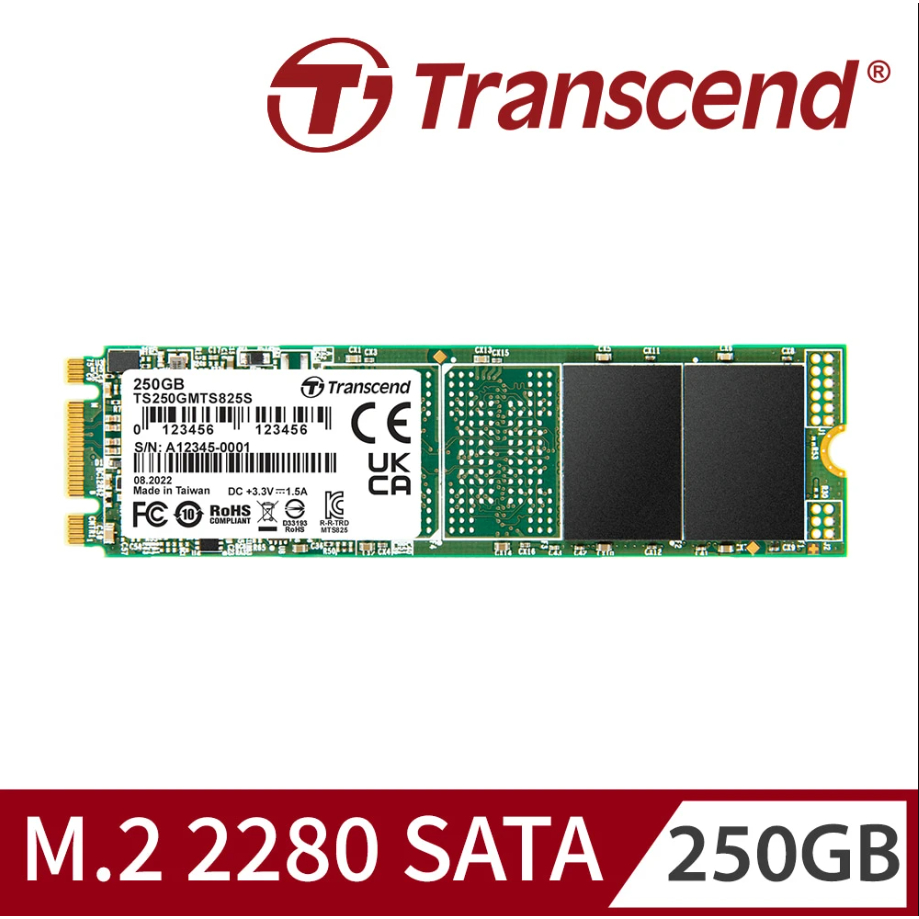 Transcend/創見/240GB/M.2 2280 SATA Ⅲ/SSD/固態硬碟/TS240GMTS820S