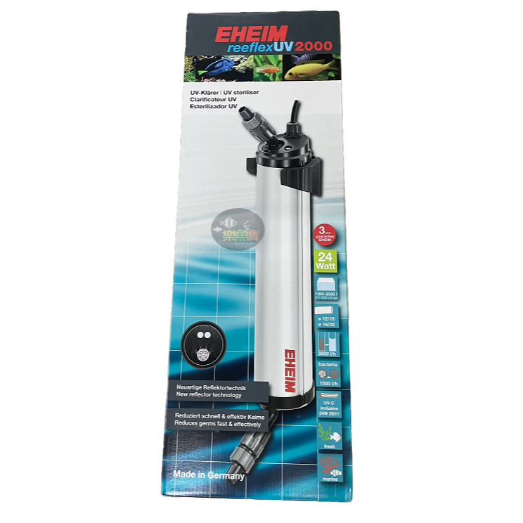 未開封 EHEIM reelex UV 2000 UV殺菌灯 24W EHEIM｜エーハイム リー