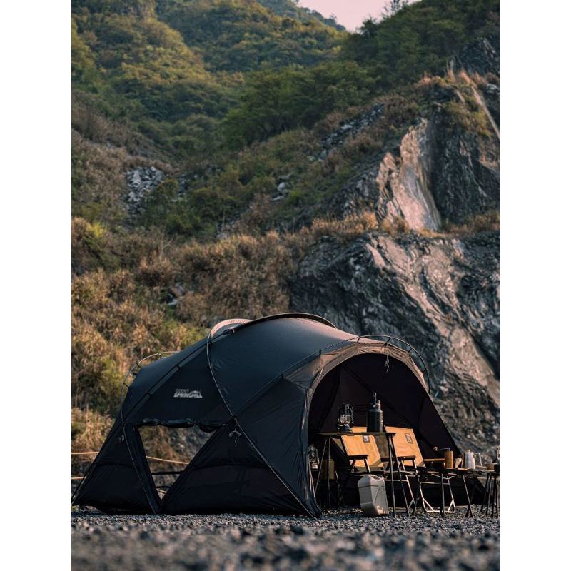 春山 goout springhill TC科技棉 黑色 黑魂 崑崙 小G 球帳 自立帳 客廳帳 基地帳 庇護帳 觀星帳 | 蝦皮購物