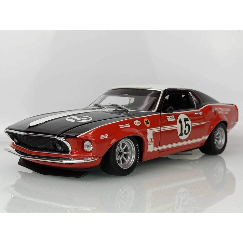 GMP/Welly 1:18(1/18) 1969 Ford Mustang Boss 302 Trans-am 模型車 