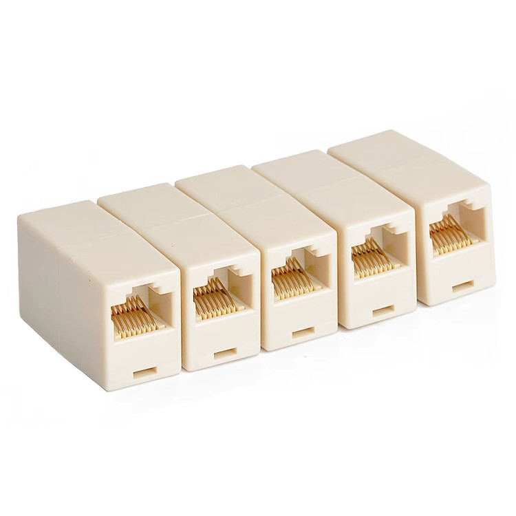 【台灣現貨】RJ45母對母接頭 雙母頭 網路線對接頭 RJ45直通頭 | 蝦皮購物