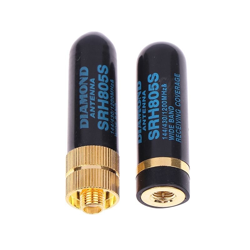 Diamond SRH805S 迷你天線 sam 公頭 母頭4.5CM UV 雙段 UV5R UV9R Motorola | 蝦皮購物