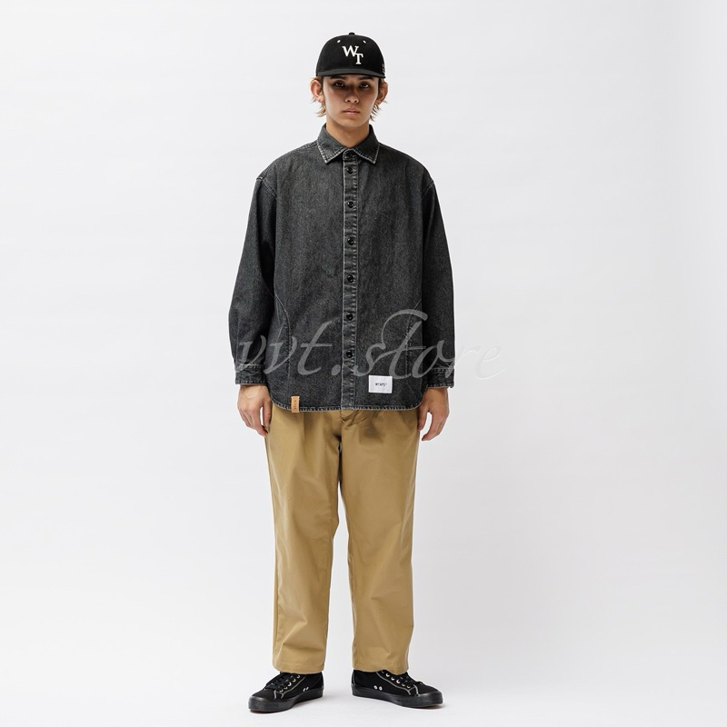 WTAPS 24SS WCPO 02 / LS / COTTON. DENIM 長袖襯衫外套| 蝦皮購物