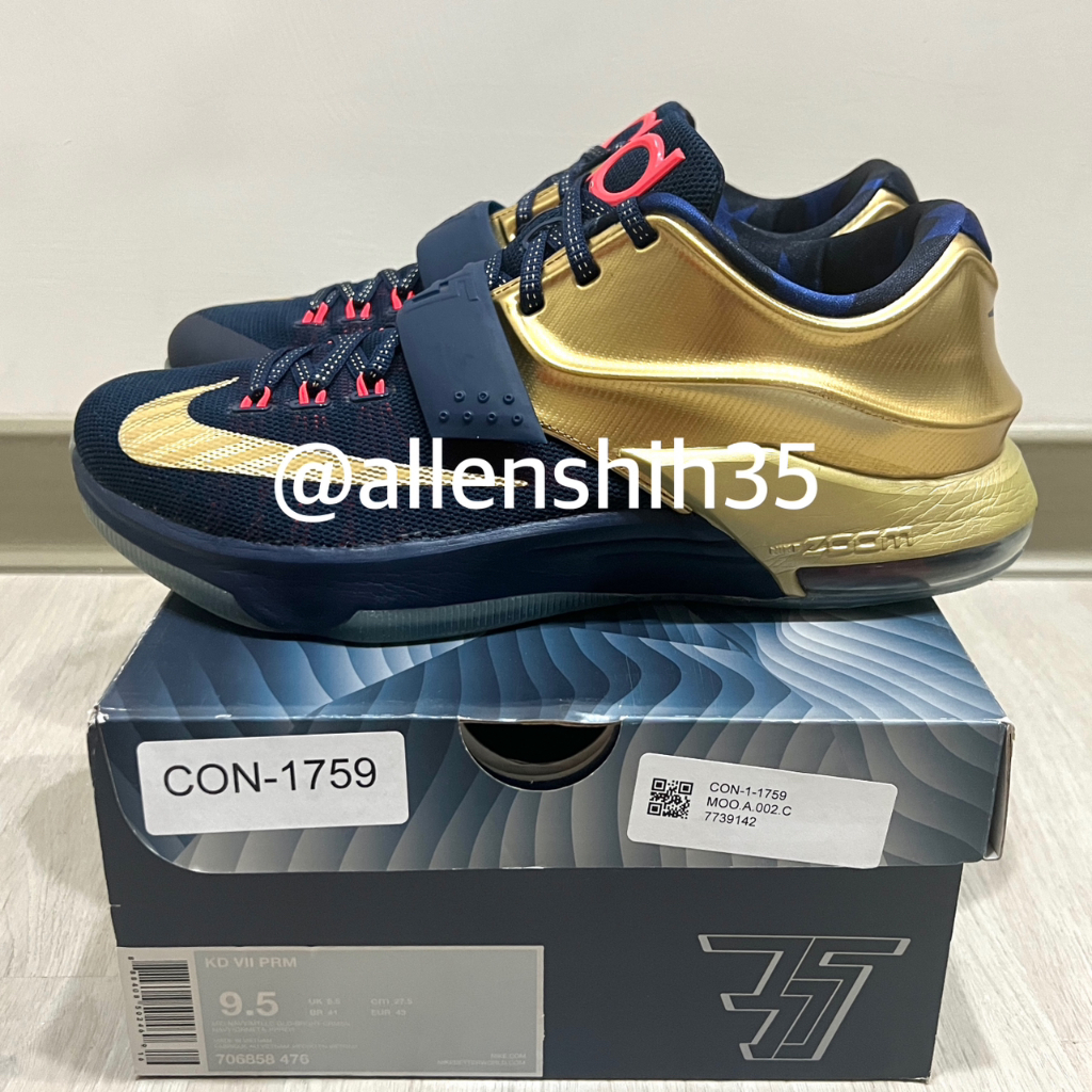 Nike kd 7 gold medal best sale