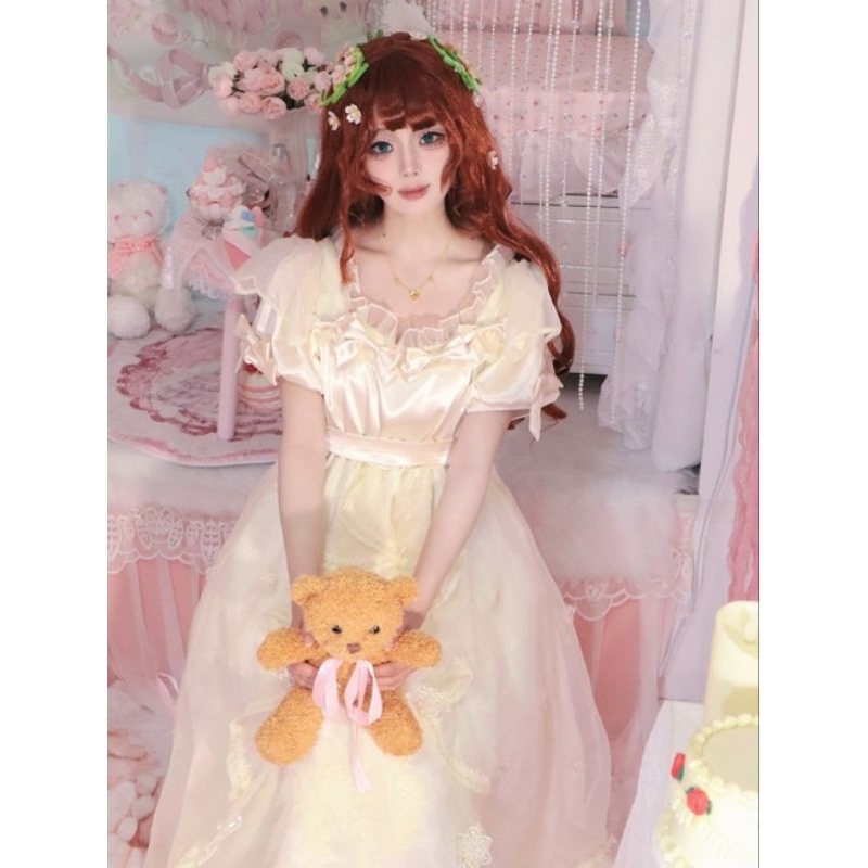 新品未使用 第五人格 コスプレ衣装 小女孩 「欧律狄刻」 周年稀世  