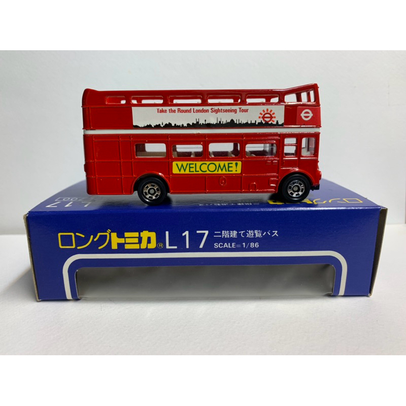 JAL CARGO 非売品 トミカ L8 ロンドンバス RM 就航記念 ロング ミニカーショップ ケンボックス ロングトミカ☆L8☆ロンドンバス