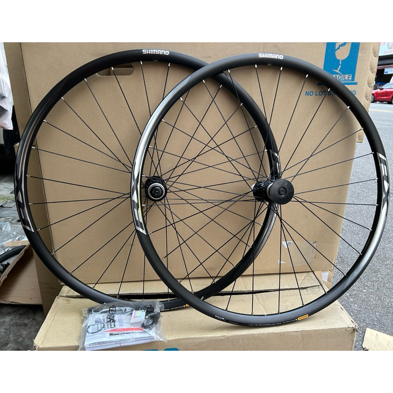 TtH火雞 SHIMANO RX010 12/11速 700C 鋁合金 輪組 中心鎖入碟煞快拆輪組 原廠箱裝 前輪 後輪 | 蝦皮購物