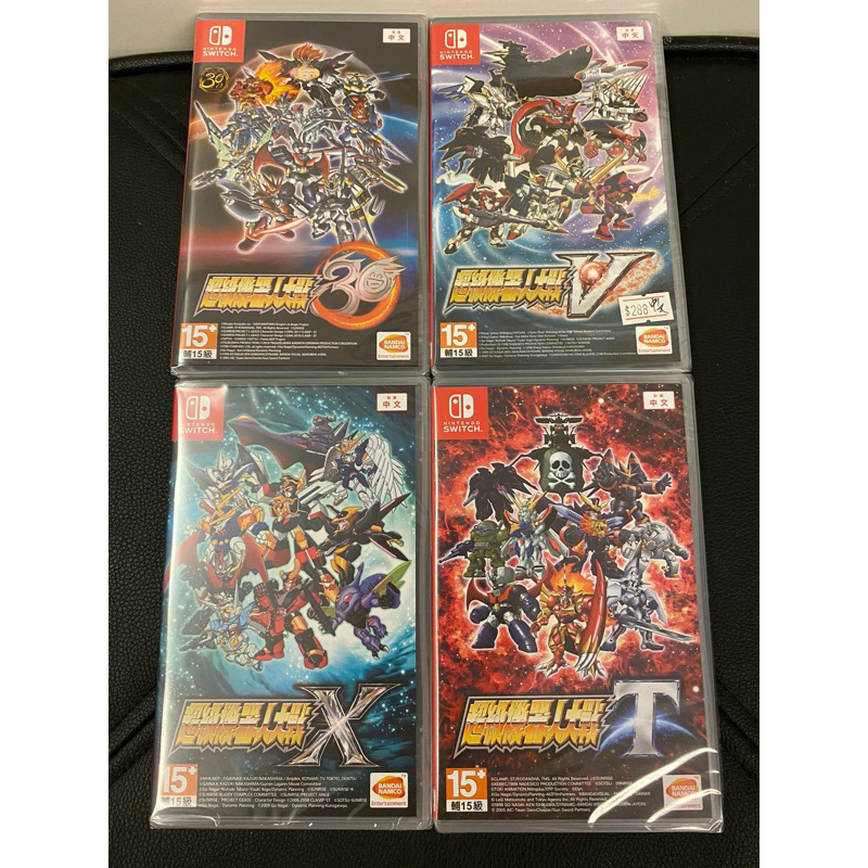 Nintendo Switch遊戲 超級機器人大戰V 機戰T 機戰X 機戰30 瑪利歐賽車 三國志14威力加強版 | 蝦皮購物