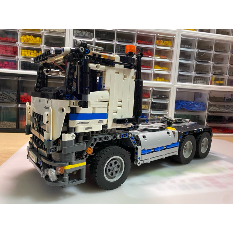 MT]Lego technic moc 賓士卡車拖車頭42043 科技系列| 蝦皮購物