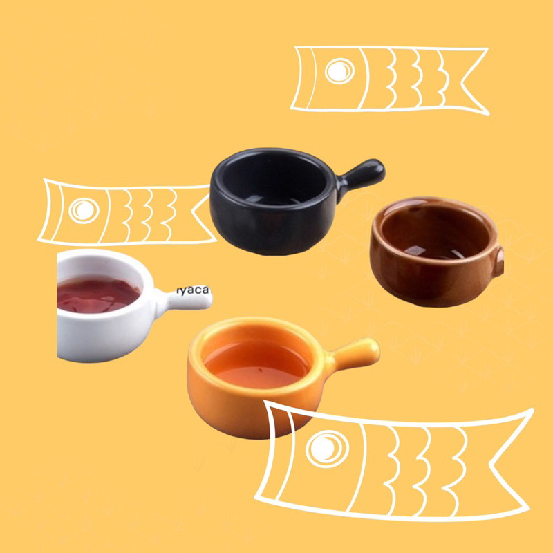 愛鴨咖啡 日式醬料碟 鬆餅醬碟 蕃茄醬碟 日式陶瓷小碟 調味碟 | 蝦皮購物