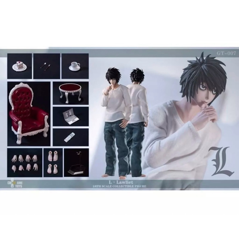 GAMETOYS GT-007 008 デスノート夜神月 Lエル2体セット特典付 Amazon | 未開封GAMETOYS GT-007 008 デスノート Death note